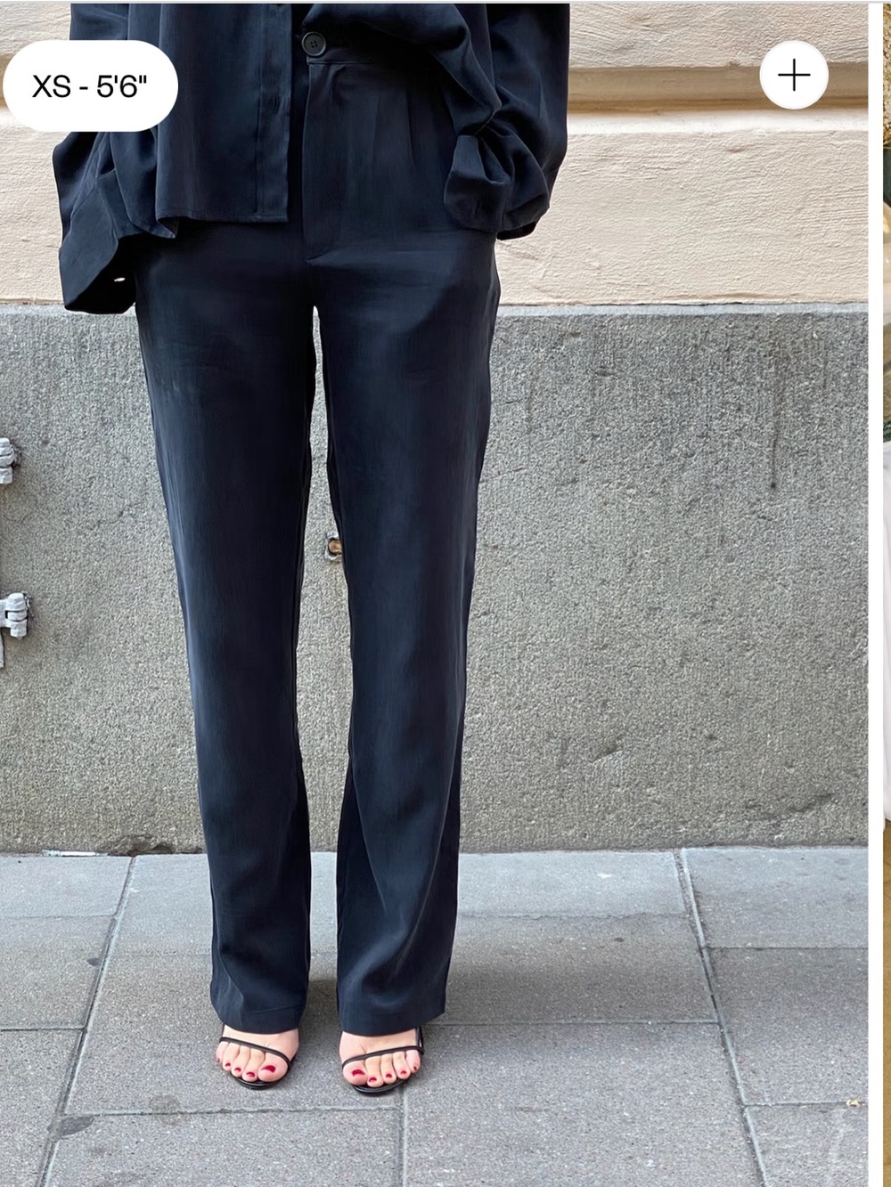 DJERF AVENUE On The Go Pants Ash Black Women’s Size Small Tall BRAND NEW - Picture 6 of 12